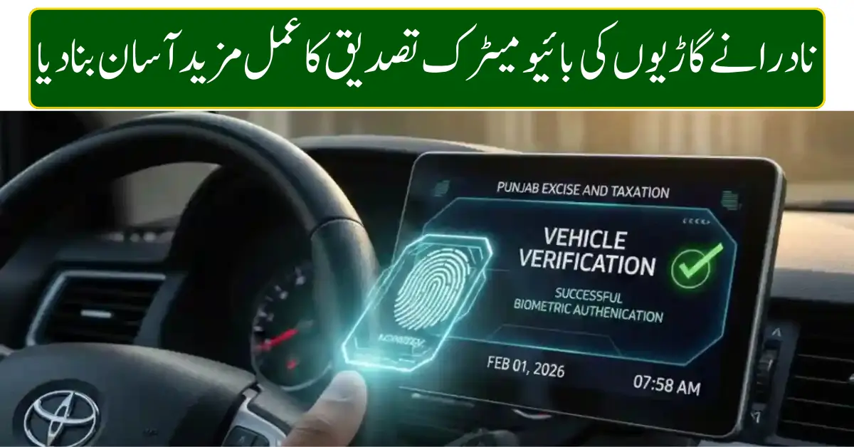 Punjab Simplifies Biometric Vehicle Verification in 2026